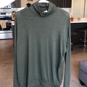 Dark green cashmere sweater